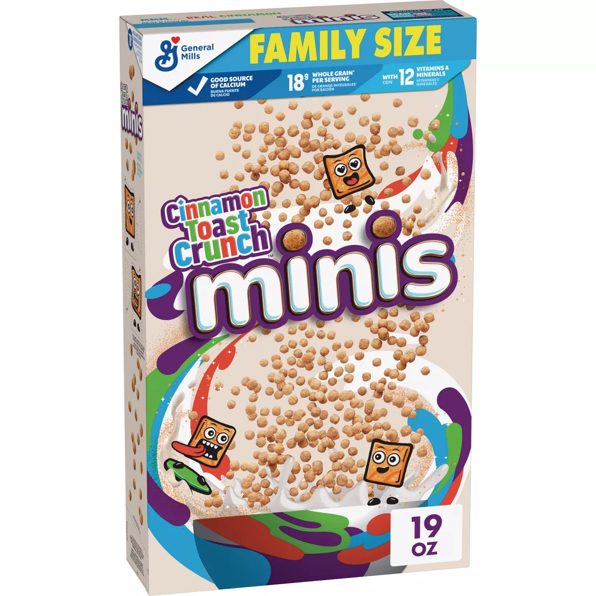 Cinnamon Toast Crunch Minis Family Size Cereal