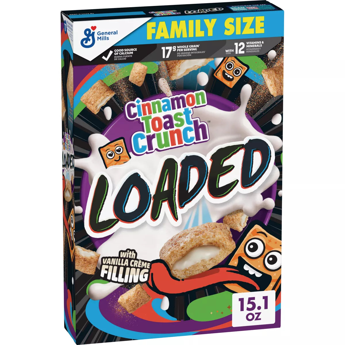 Cinnamon Toast Crunch Loaded Family Size Cereal