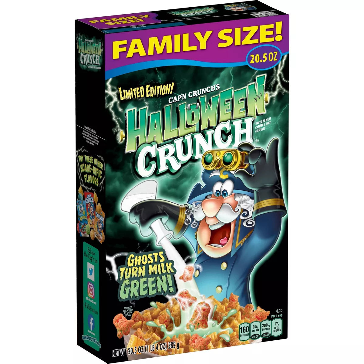 Cap'n Crunch Halloween Crunch Family Size Cereal