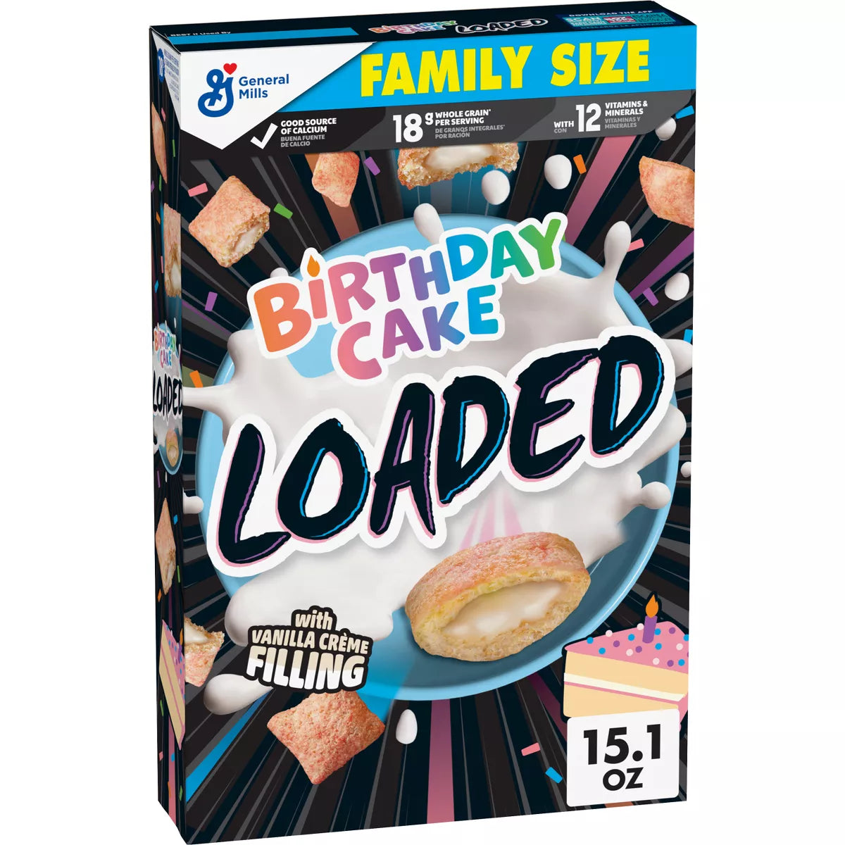 Birthday Cake Loaded Family Size Cereal